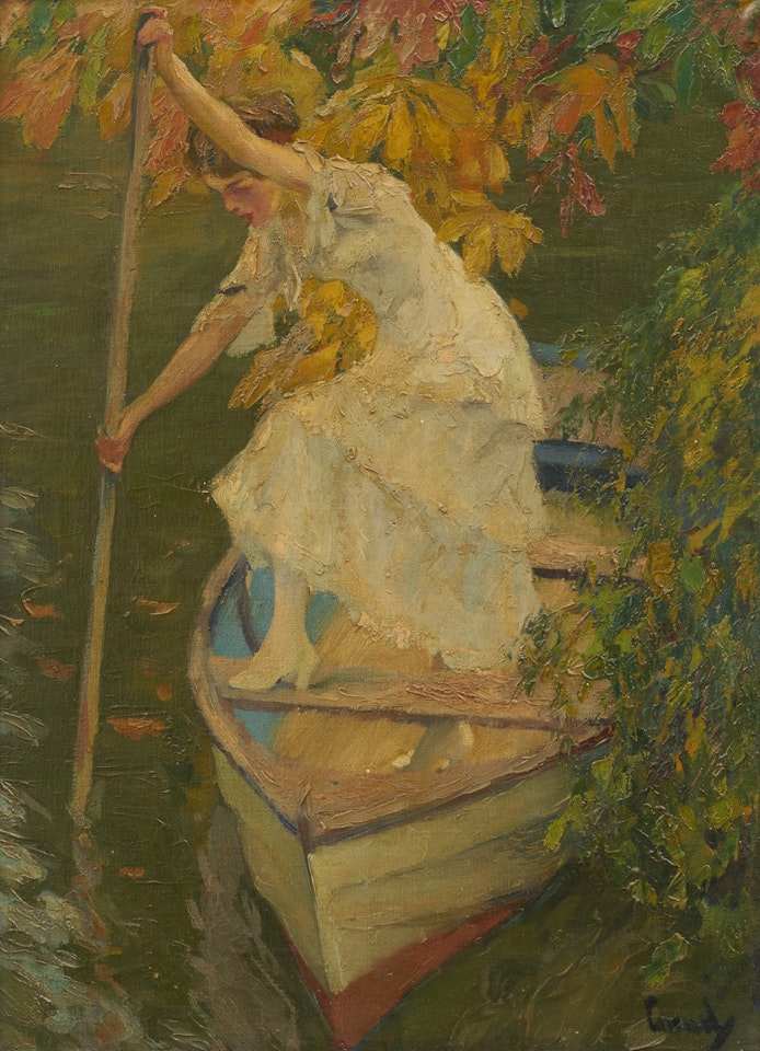 Dunkles Wasser (Dark Waters) by Edward Cucuel