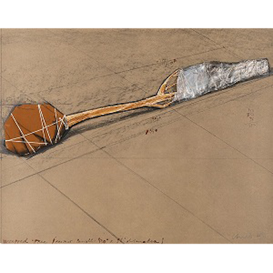 Wrapped Tree, Project (Schellmann 101) by Christo