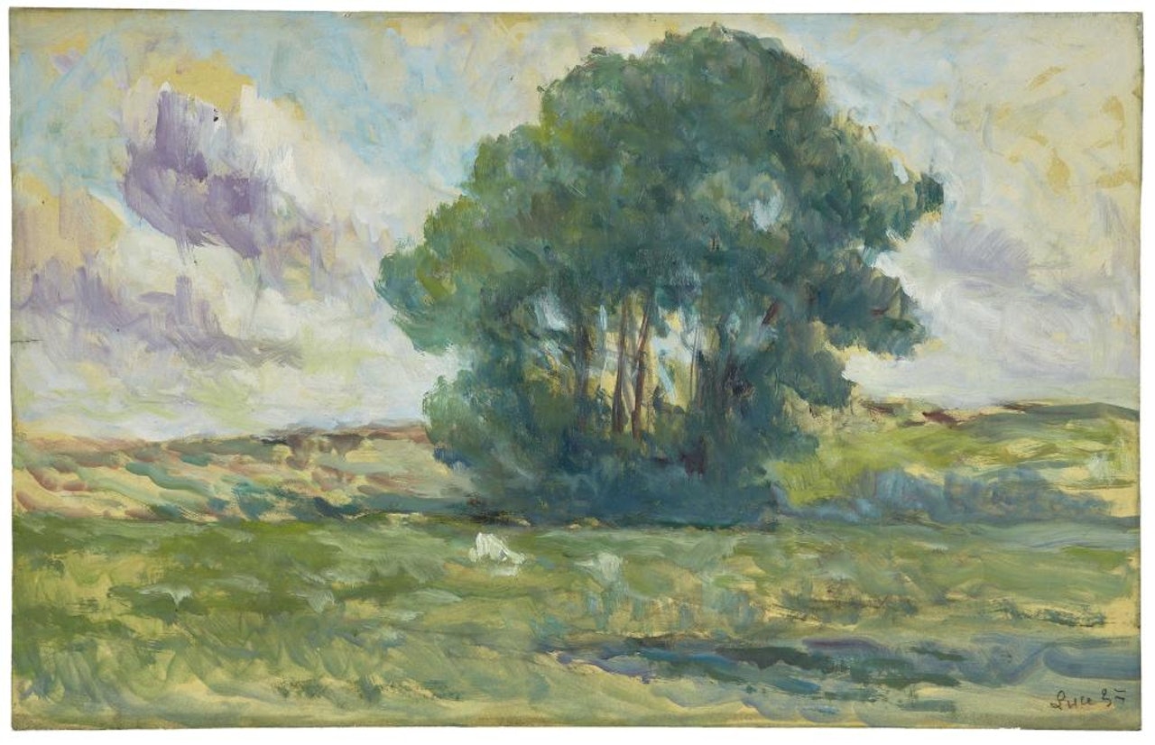 Paysage à Méricourt by Maximilien Luce