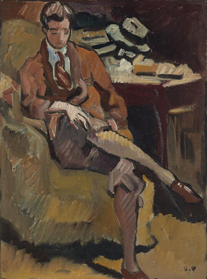 Jeune homme au fauteuil by Louis Valtat