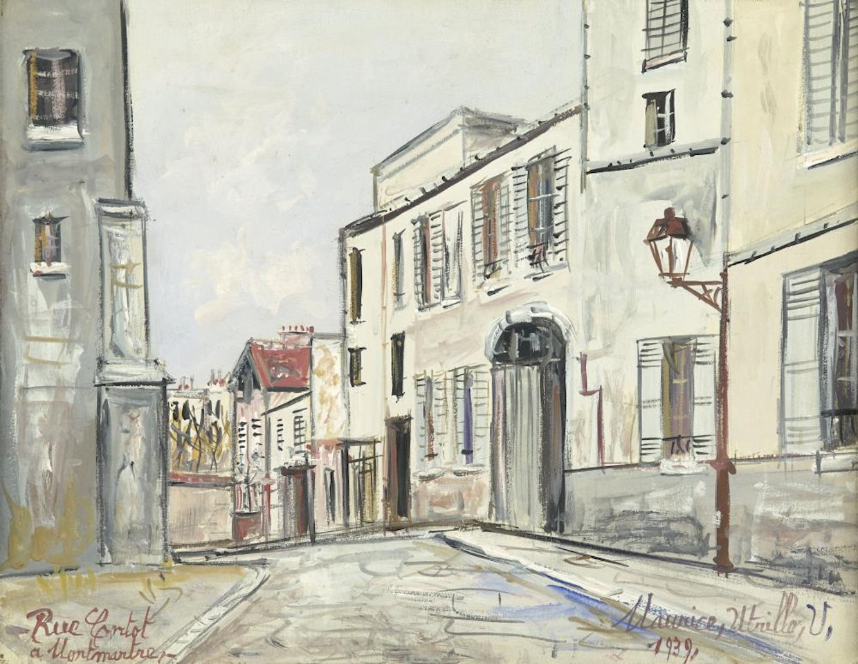 Maurice UTRILLO 1883 - 1955 by Maurice Utrillo