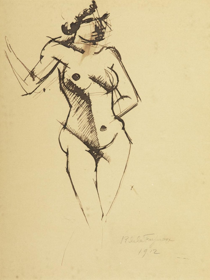 Nu cubiste by Roger de la Fresnaye