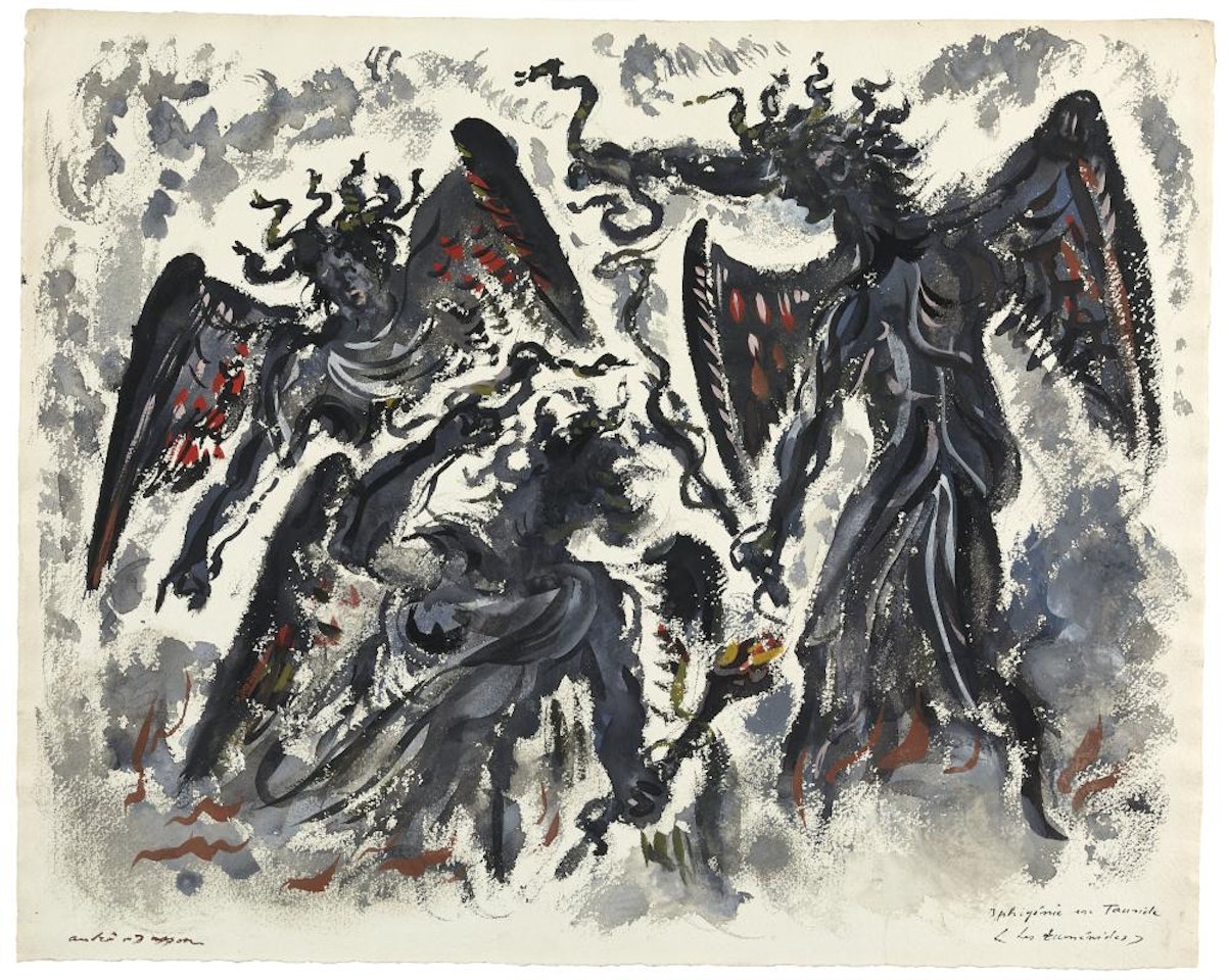 Iphigénie en Tauride (les Euménides) by André Masson