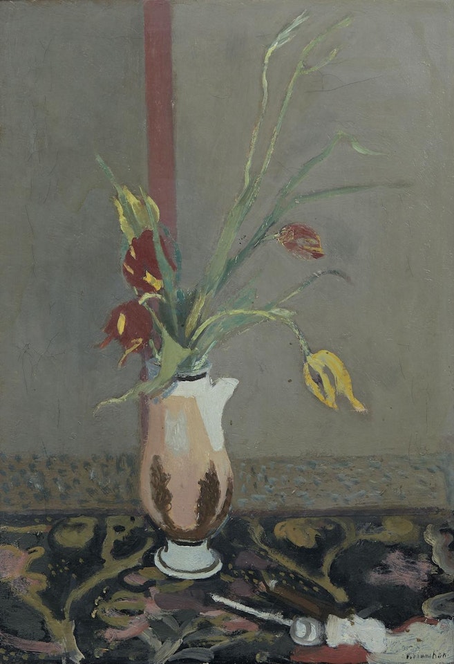 Vase de fleurs by Maurice Brianchon