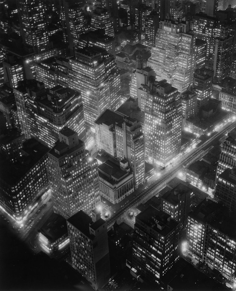 New York at Night by Berenice Abbott