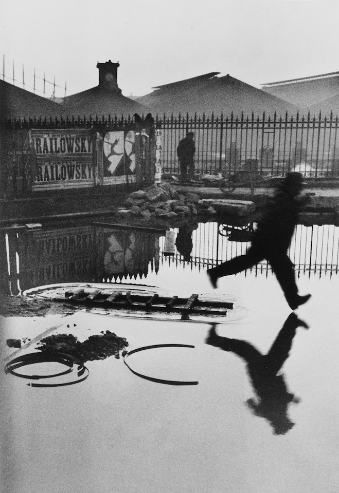 Behind the Gare Saint-Lazare, Paris by Henri Cartier-Bresson