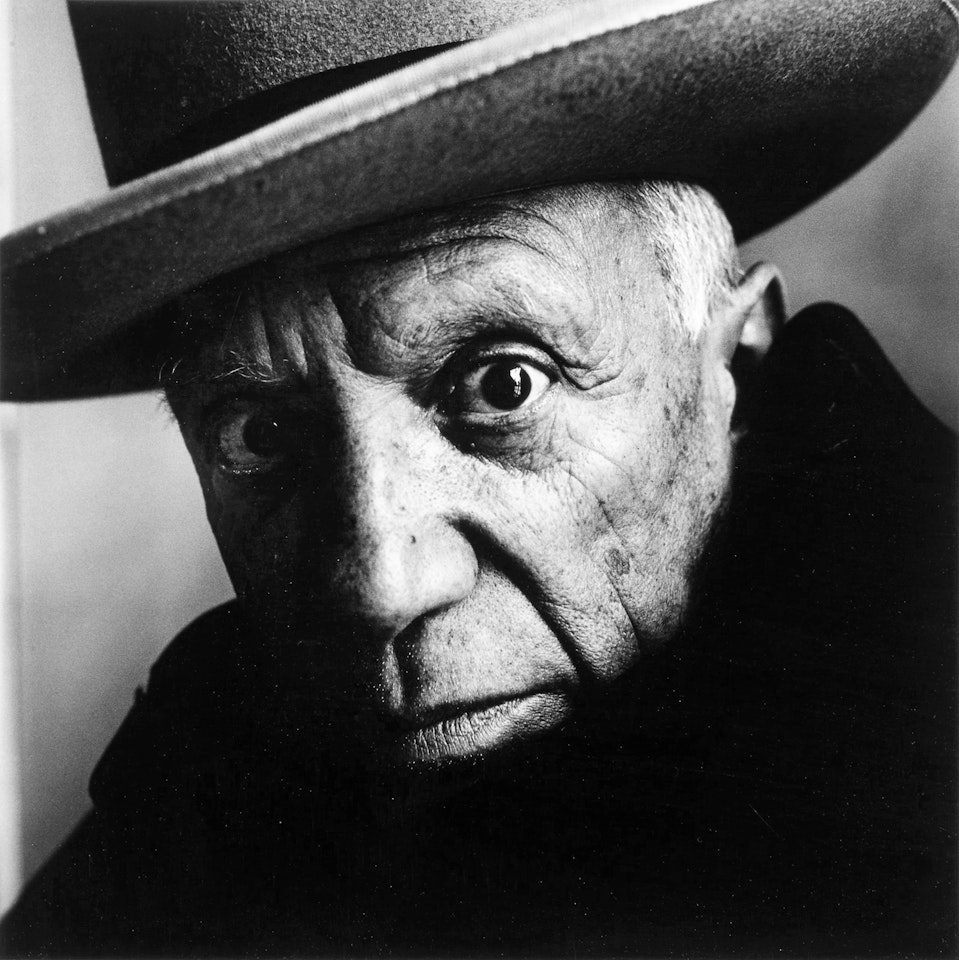 ‘Picasso (B) Cannes’ by Irving Penn