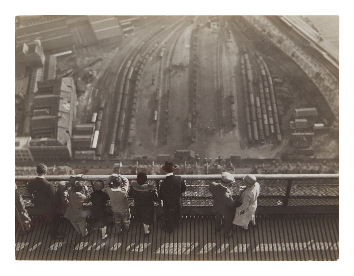 Paris from the Eiffel Tower by André Kertész