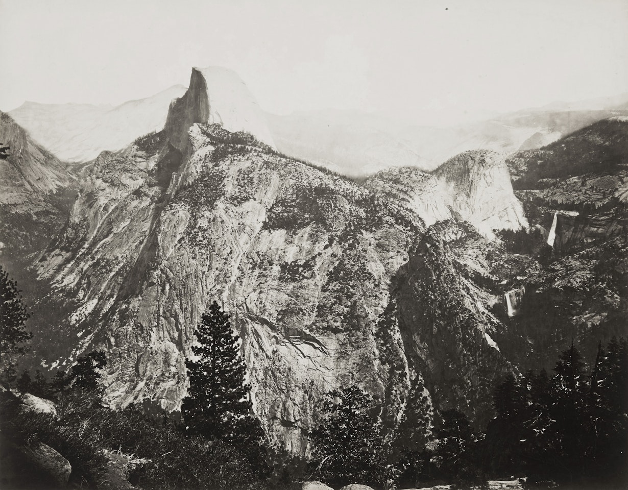 The High Sierra, From Glacier Rock by Eadweard Muybridge