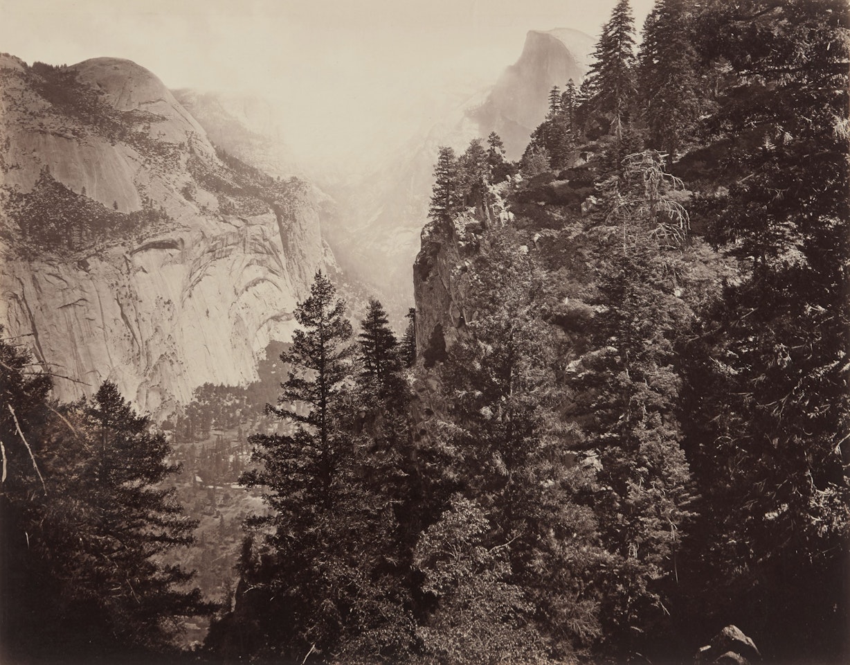 Tenaya Canyon, Valley of the Yosemite From Union Point by Eadweard Muybridge
