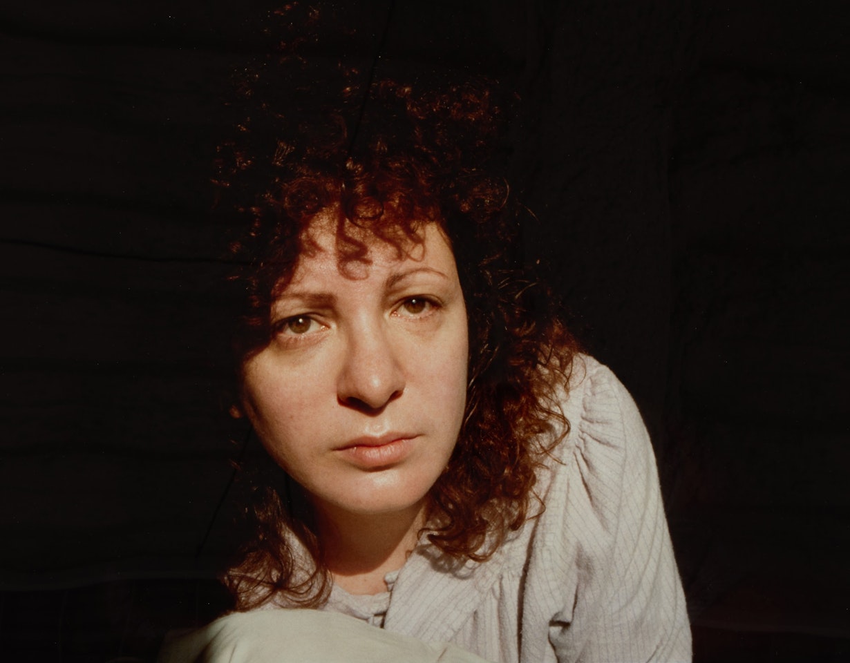 Self -portrait in the light, Somerville, Mass. by Nan Goldin
