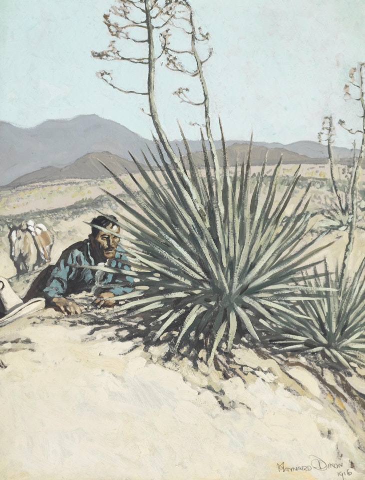 Over the Border by Maynard Dixon
