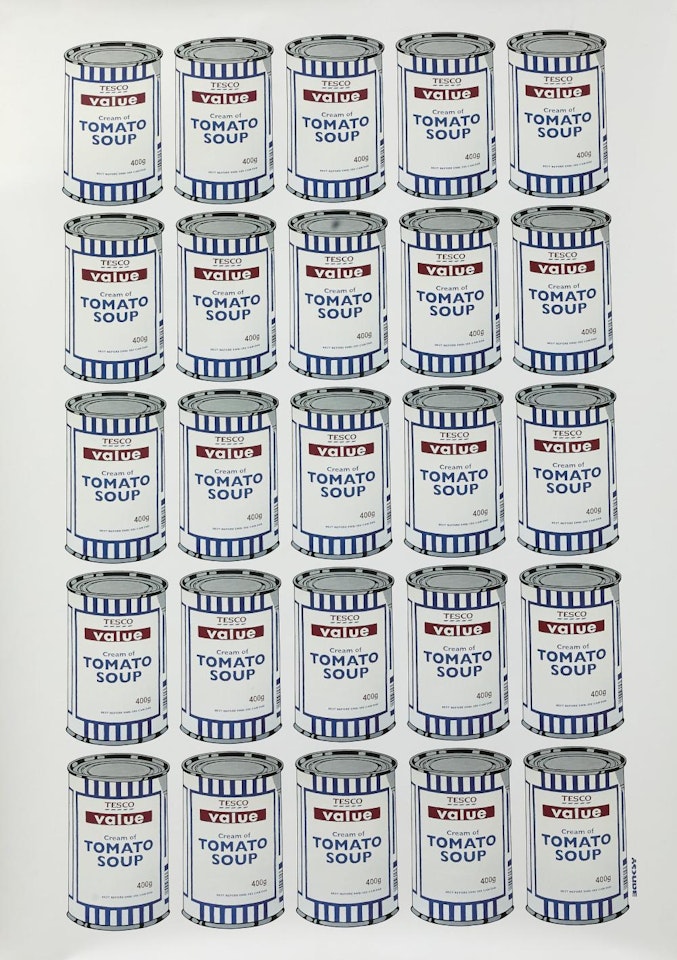 Tesco tomato soup by Banksy