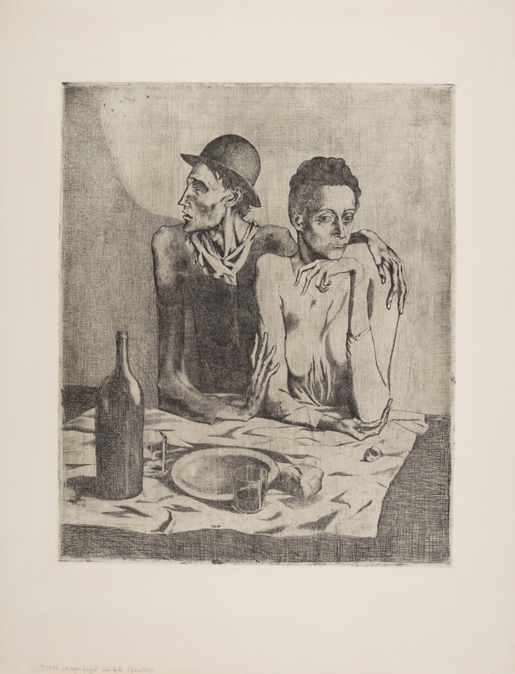 Le Repas Frugal (Bloch 1; Baer 2) by Pablo Picasso