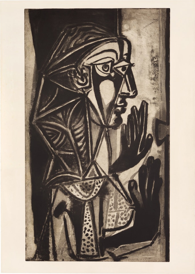 La Femme à la Fenêtre (B. 695; Ba. 891) by Pablo Picasso