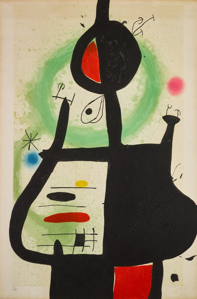 La Sorcière (Dupin 519) by Joan Miró