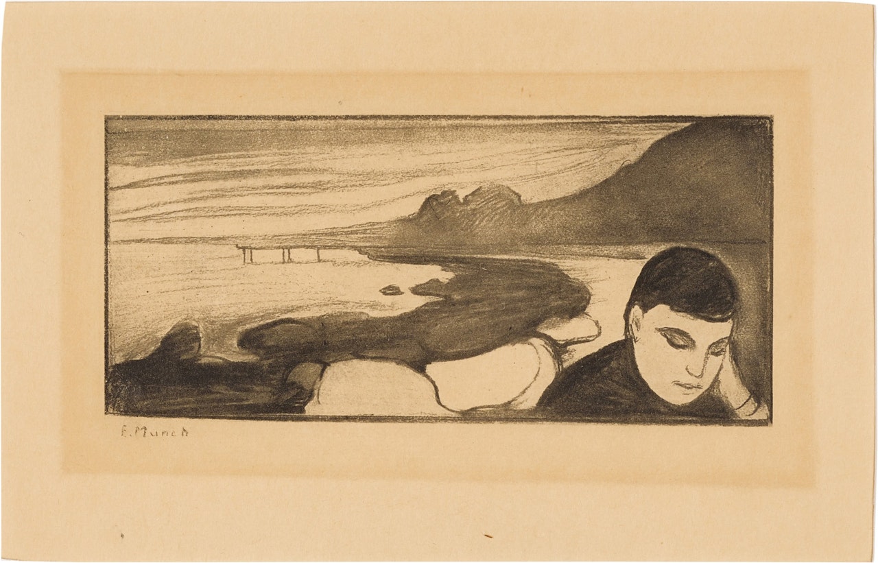 Melancholy (cf. Woll, Appendix IV, no. 1) by Edvard Munch