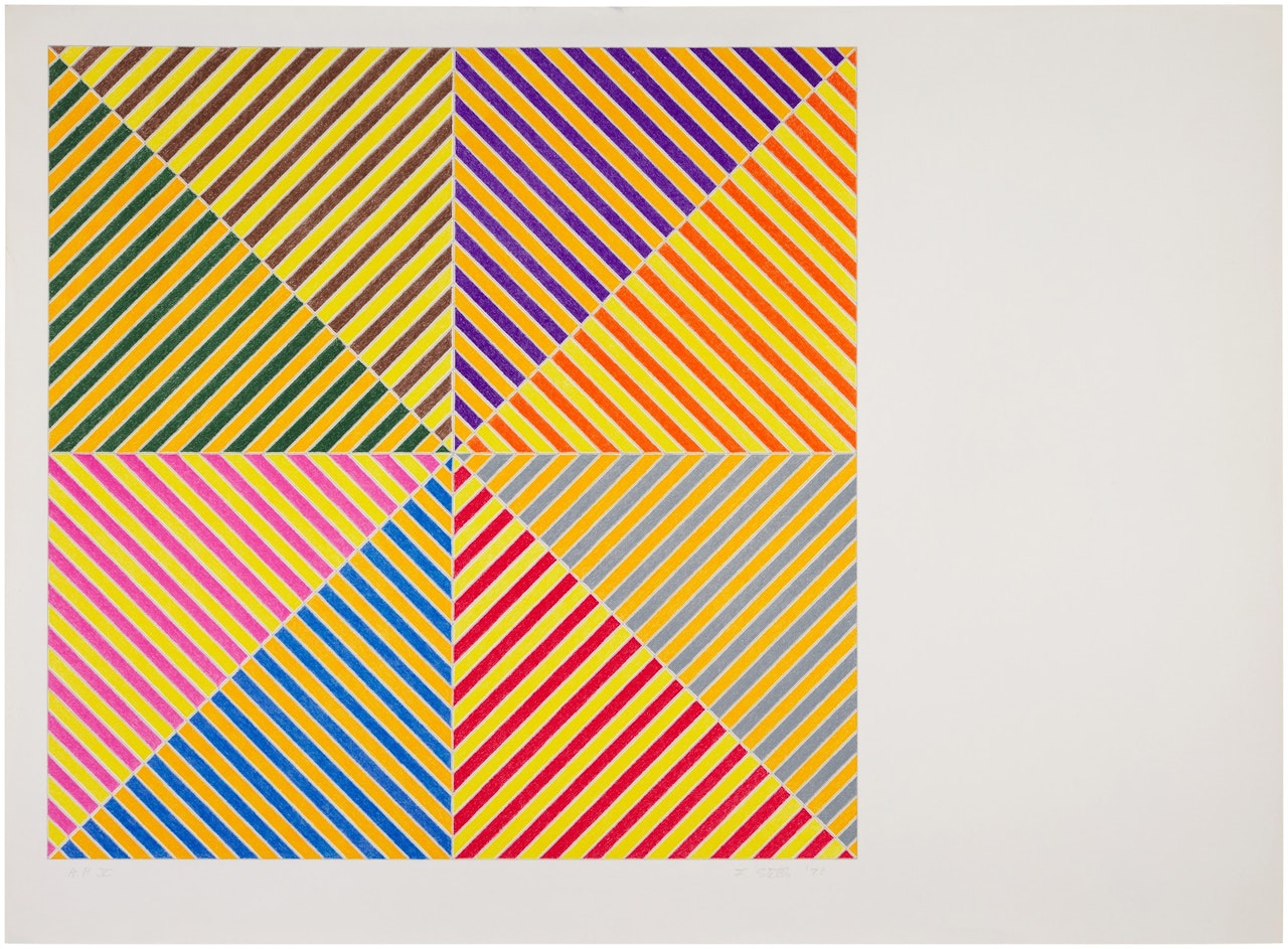 Sidi Ifni (A. 91) by Frank Stella