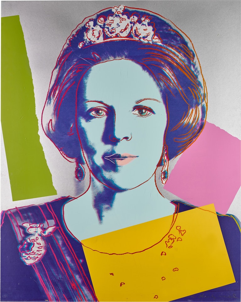 Queen Beatrix (F. & S. II.340) by Andy Warhol