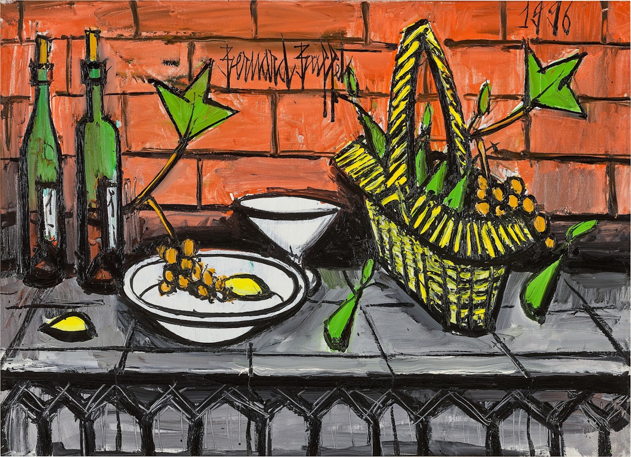 Nature morte au panier by Bernard Buffet