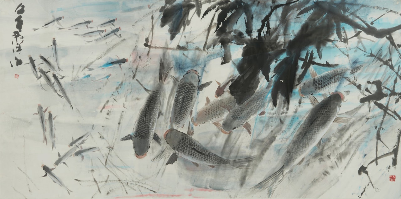 Carps  by Chen Wen Hsi