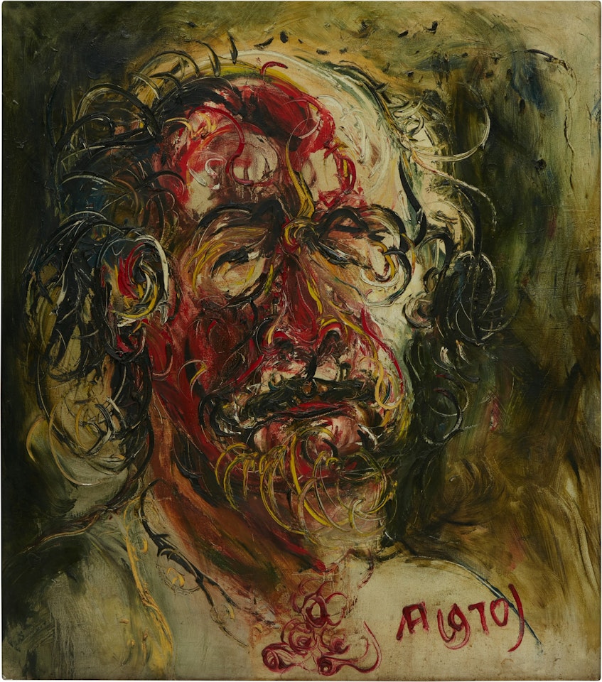 Self Portrait  by Affandi
