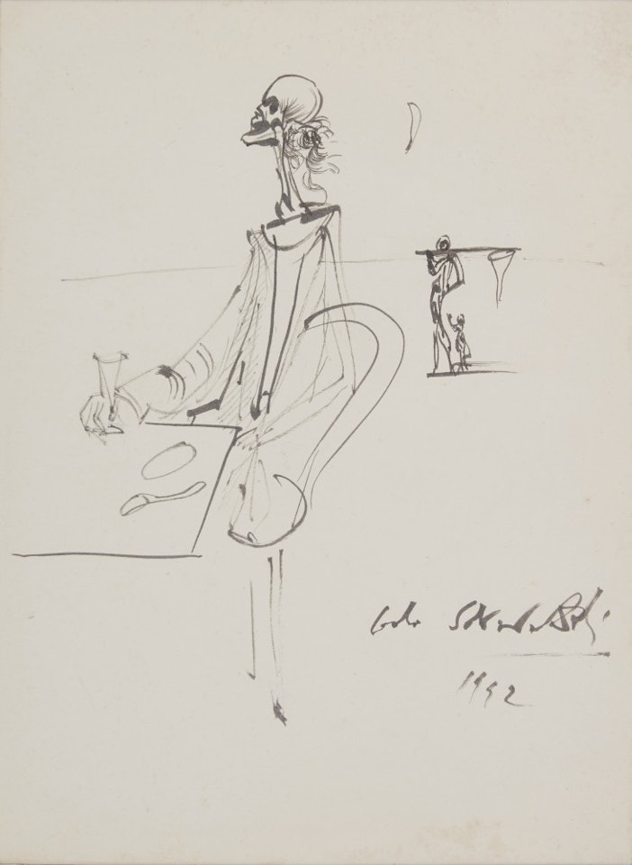 La Mort à table by Salvador Dali