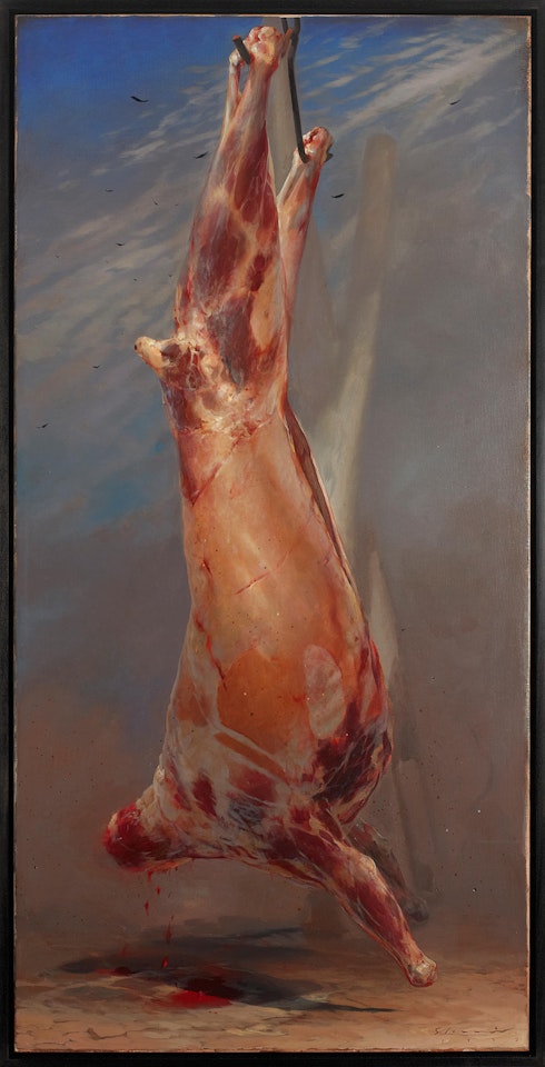 The Carcass by Tim Storrier