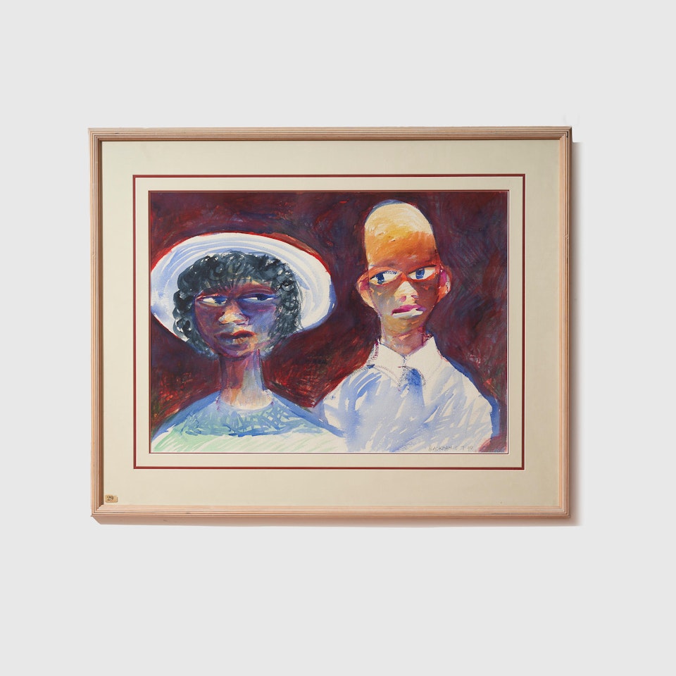 Market Place by Charles Blackman