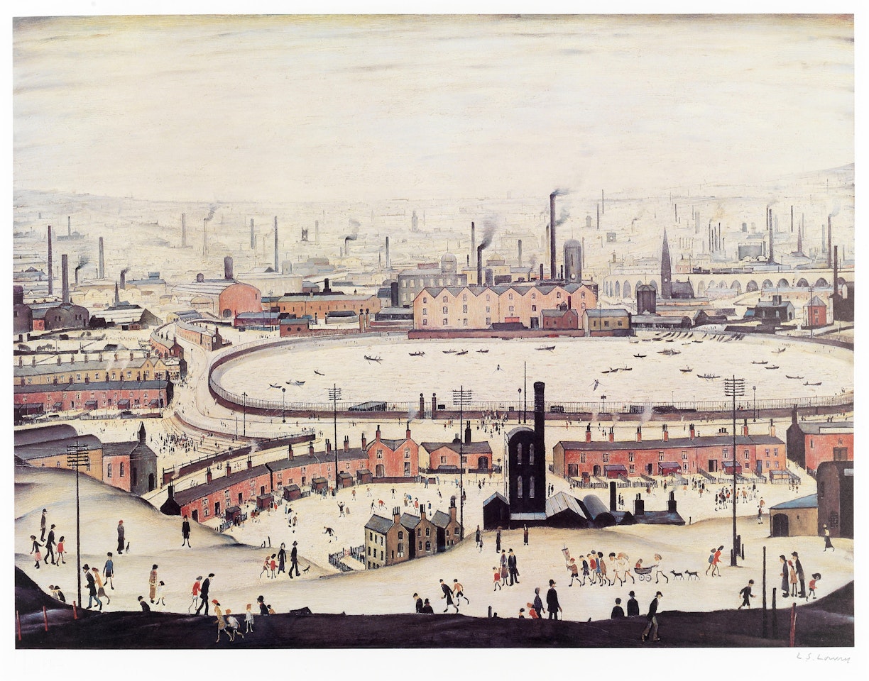 The Pond by Laurence Stephen Lowry
