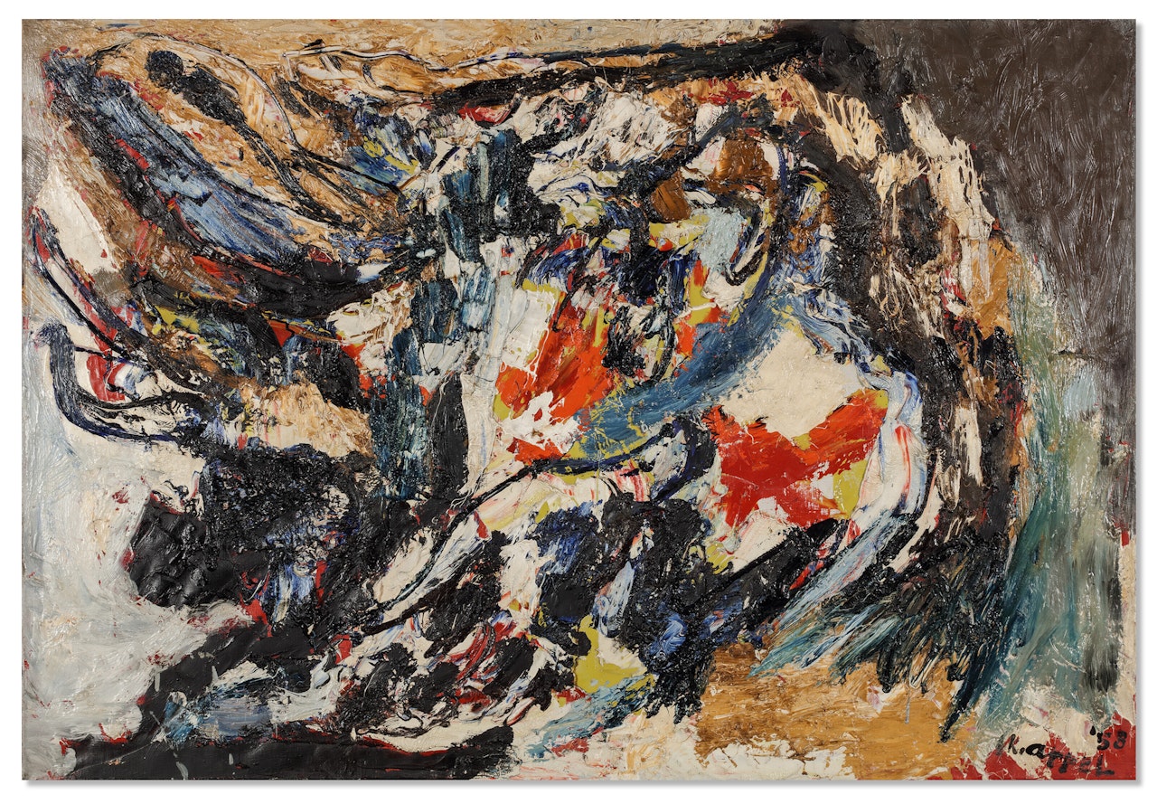 Têtes Volantes (Flying Heads) by Karel Appel