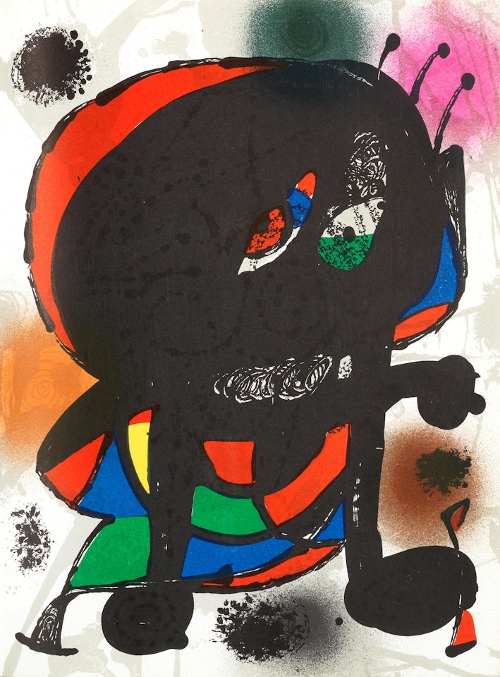 Lithographe I-IV by Joan Miró