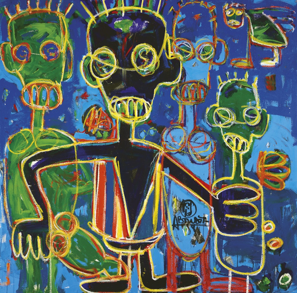 Untitled by Aboudia Abdoulaye Diarrassouba