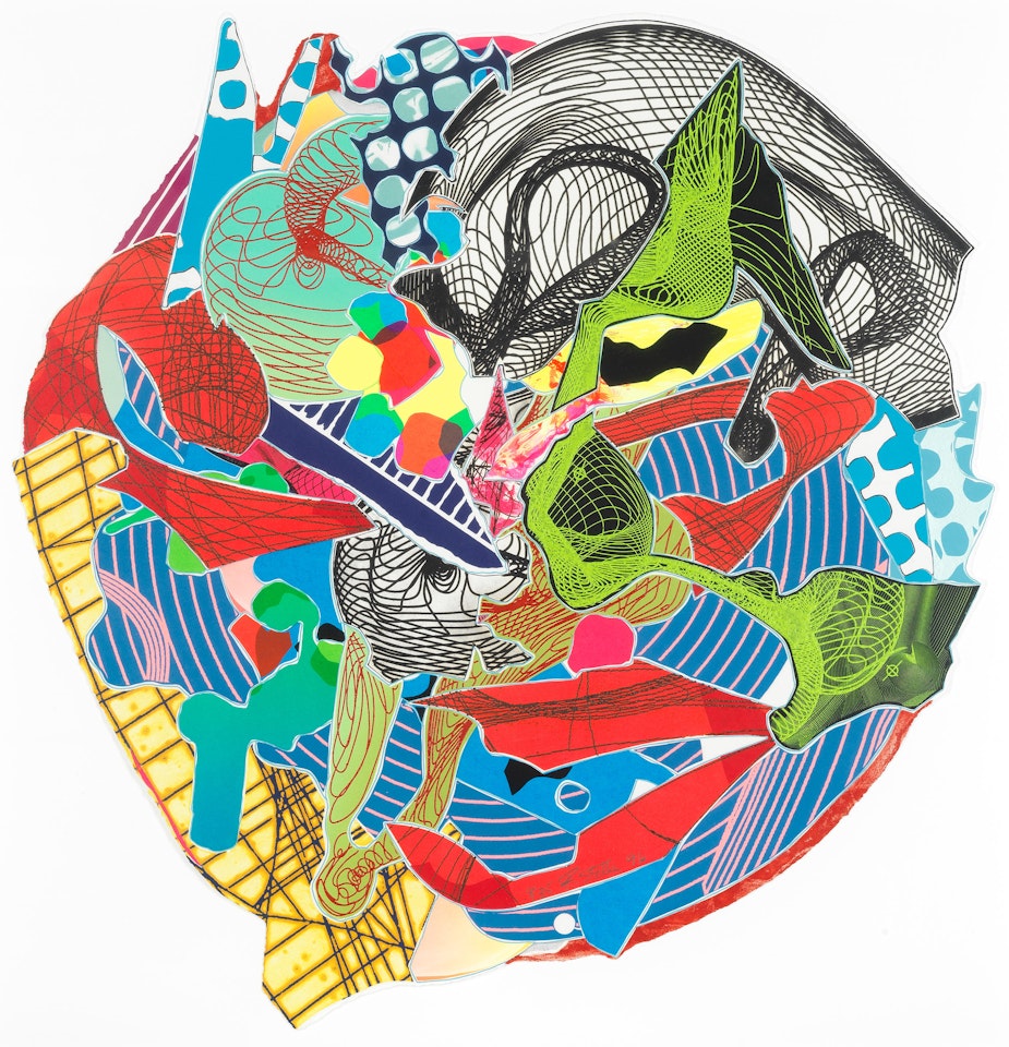 Dubiaxo, from 'Imaginary Places II' by Frank Stella
