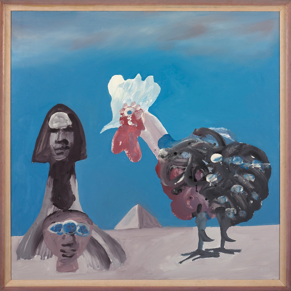 Notes for Oedipus IV by Sidney Nolan