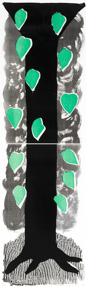 The Tall Tree, September 1986 by David Hockney