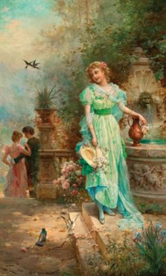 Spring Feelings by Hans Zatzka