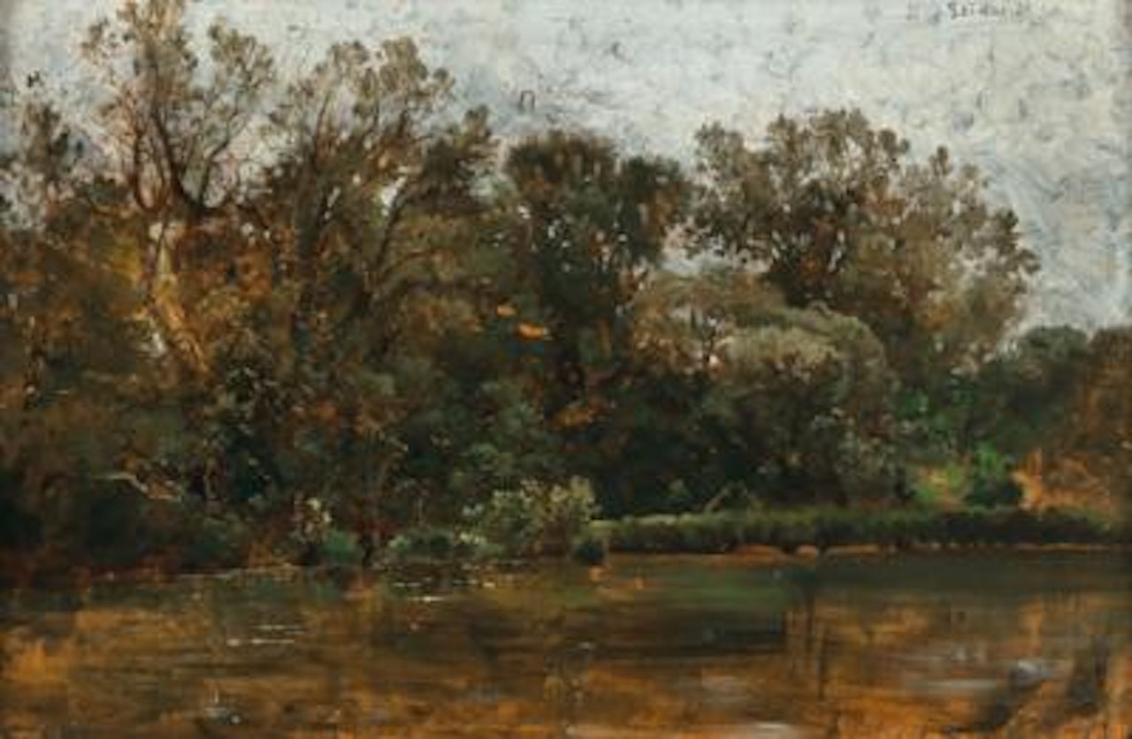 The Edge of the Forest, Hungary, Szidai Malem by Theodor von Hörmann