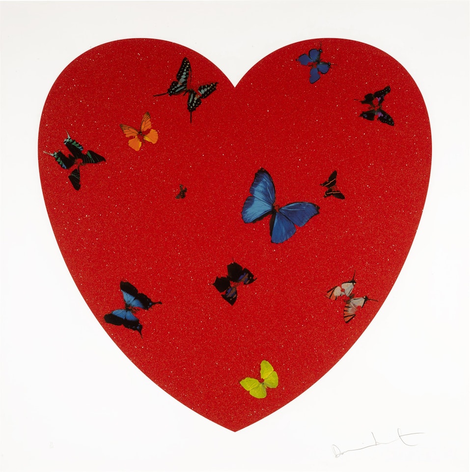 All You Need Is Love Love Love by Damien Hirst