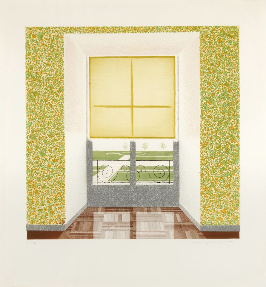 Contrejour in the French Style (Scottish Arts Council 167; Museum of Contemporary Art, Tokyo 153) by David Hockney