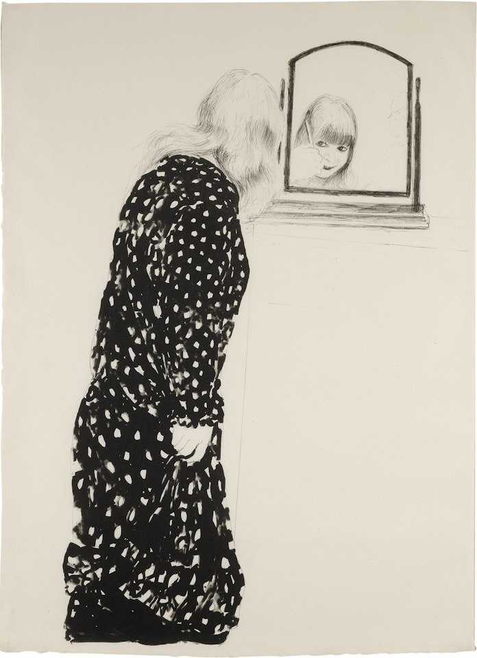 A Lot More of Ann Combing Her Hair (Museum of Contemporary Art Tokyo 216) by David Hockney