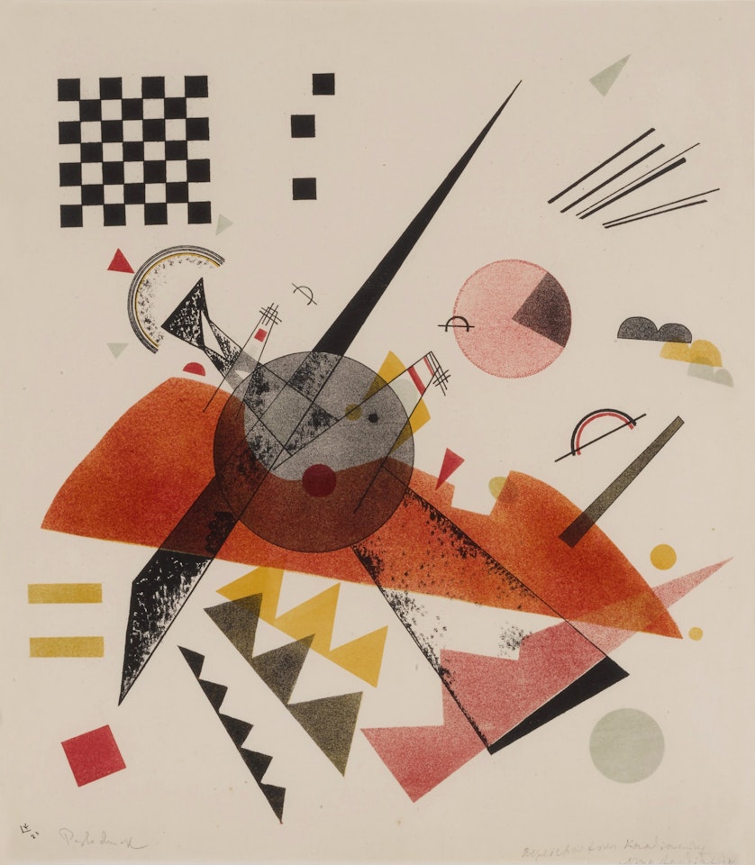 Orange (Roethel 180) by Wassily Kandinsky