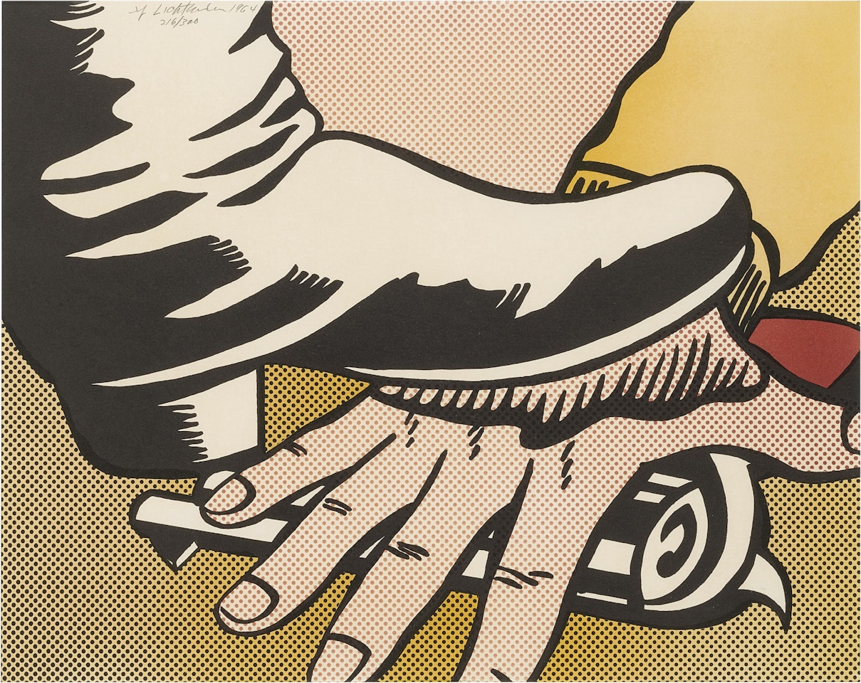 Foot and Hand (Corlett II.4) by Roy Lichtenstein