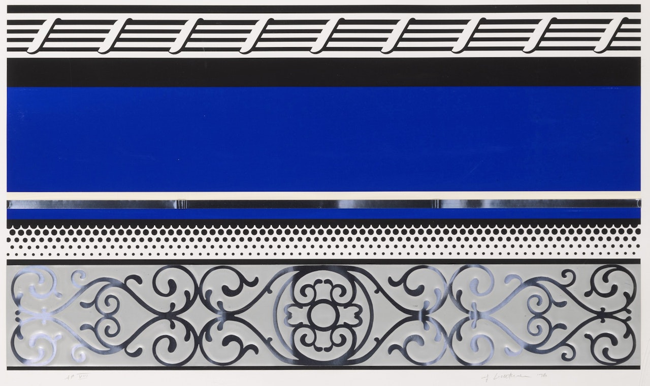 Entablature V (Corlett 142) by Roy Lichtenstein