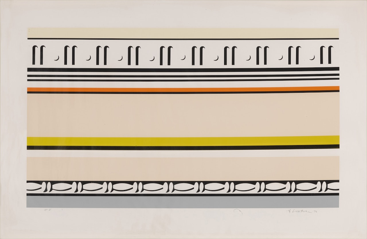 Entablature VIII (Corlett 145) by Roy Lichtenstein