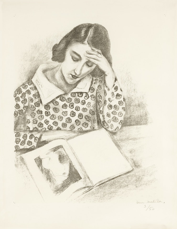 Grande Liseuse (Duthuit 437) by Henri Matisse