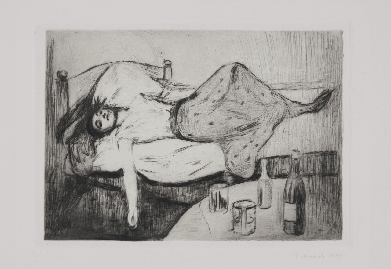 The Day After (Schiefler 15; Woll 10) by Edvard Munch
