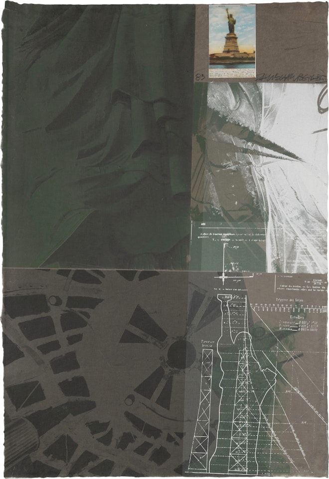 Statue of Liberty by Robert Rauschenberg