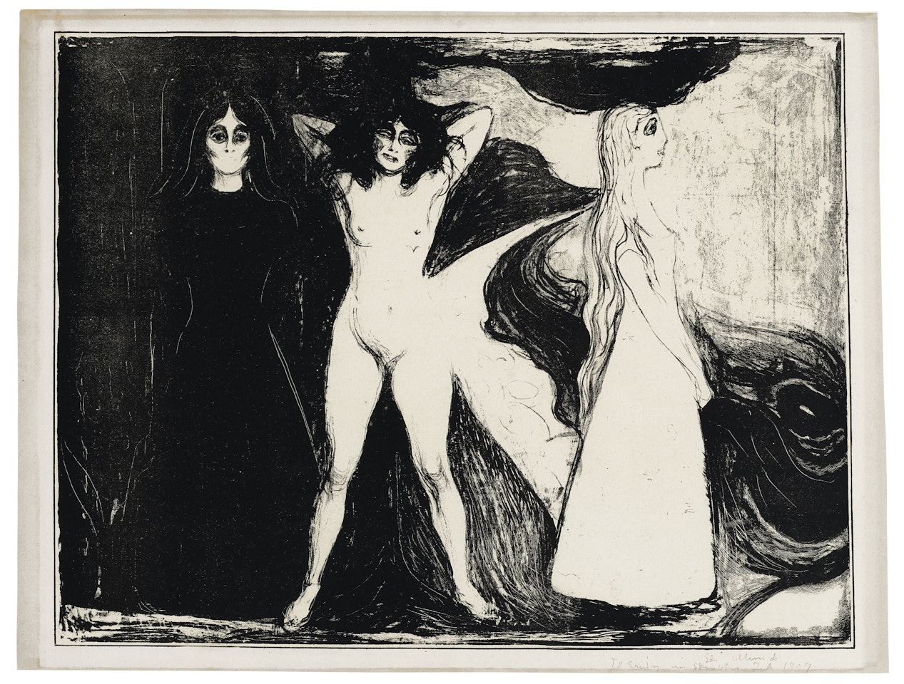 Das Weib (Woman) by Edvard Munch