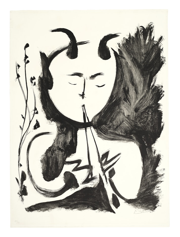 Faune Musicien No. 4 by Pablo Picasso